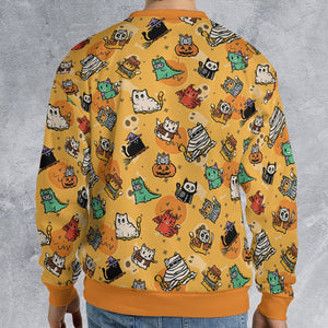 All-over Print Sweatshirt - 9BY7H75E - - 2