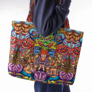 Monster Muppets The Muppets Characters Large Tote Bag