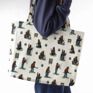 Smokey The Bear Large Tote Bag