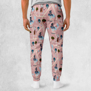 Theme Park Map Sweatpants