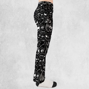 Pumpkin King The Nightmare Before Christmas T Flare Leggings