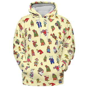 Sweet Pickles Characters All-over Print Hoodie