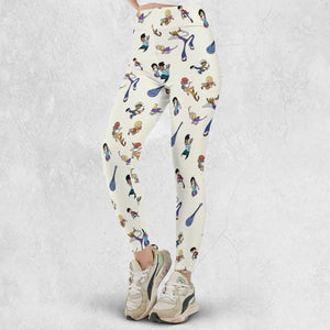 Class Of 3000 Characters Pattern Legging