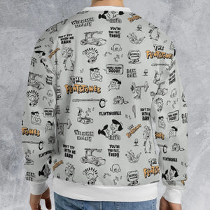 Don't Toy with Me Barn The Flintstones All-over Print Sweatshirt