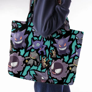 Ghost Type Pokemon Large Tote Bag