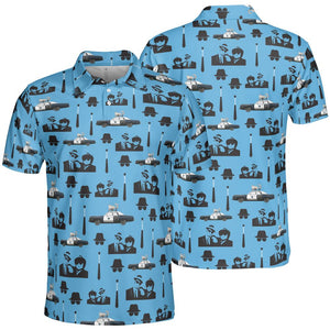 AOP Men/Women Polo Shirt - KWUYMHMF - - 2