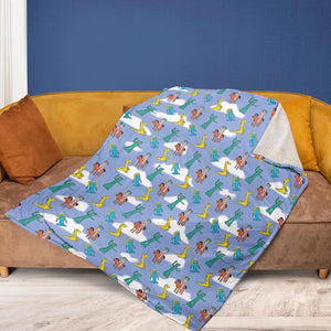 Gumby Characters Fleece Blanket