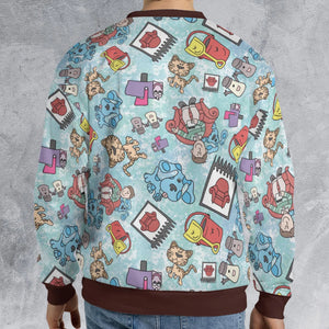 Blue's Clues Friend Party All-over Print Sweatshirt