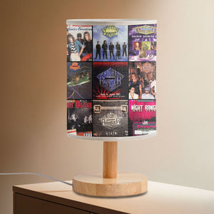 Night Ranger Fabric Lamp Arena Rock in a Warm Glow β‘πΈ