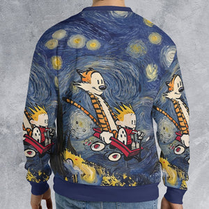All-over Print Sweatshirt - 8213K2P5 - - 2