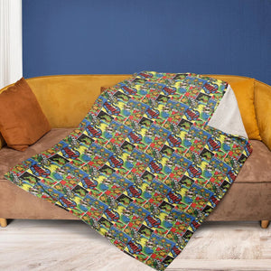 Teenage Mutant Ninja Turtles Comic Fleece Blanket