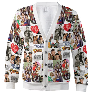 Stuck in the 80s Famous Sitcom Cardigan