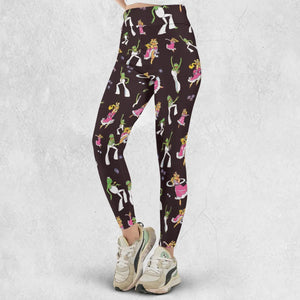 Disco Couple Kermit And Piggy The Muppet Show Legging