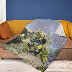 Vivi Rain Final Fantasy Fleece Blanket