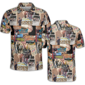 Memorable Baseball Movie Scenes Collage The Sandlot AOP Men/Women Polo Shirt