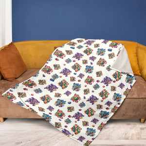 TMNT Break The Wall Fleece Blanket