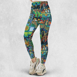 Monsters Mayhem and The Mystery Machine Scooby Doo Legging