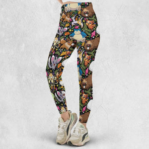 Exotic Tropical Pokemon Legging
