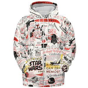 Star Wars All Funny Quotes All-over Print Hoodie