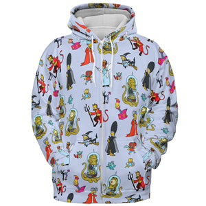 Halloween Costume The Simpsons All-over Print Hoodie