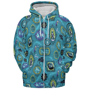 Haunted Mansion Pattern All-over Print Hoodie