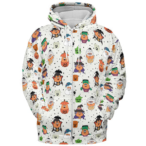 Memorable Friends McNugget Buddies Mcdonalds 1992 All-over Print Hoodie