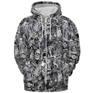 The Monsters Universal Classic Monsters All-over Print Hoodie