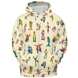 Fat Albert and the Cosby Kids All-over Print Hoodie