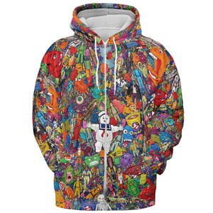 Ghostbusters Toybox All-over Print Hoodie