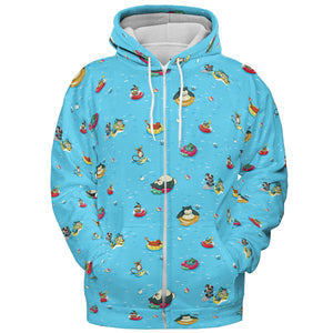 Pokemon Sunny Days Sea Swim All-over Print Hoodie
