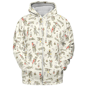 Bad Tempered Rodents Monty Python All-over Print Hoodie