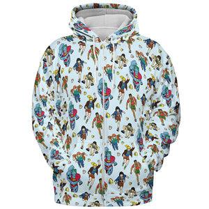 Save The Planet Captain Planet and the Planeteers All-over Print Hoodie