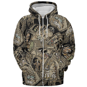 Monty Escher’s Relativity All-over Print Hoodie