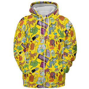 Treehouse of Horror The Simpson All-over Print Hoodie
