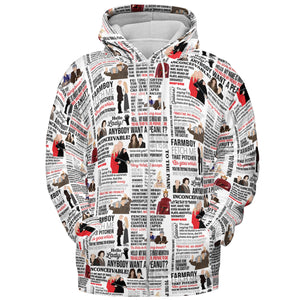 Inconceivable Quotes All-over Print Hoodie