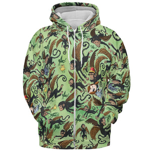 Flying Monkeys The Wizard Of Oz All-over Print Hoodie