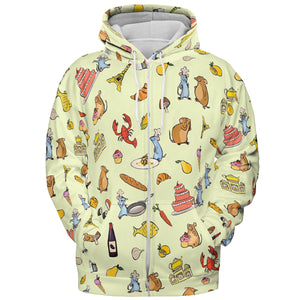 Chef Life Ratatouille All-over Print Hoodie