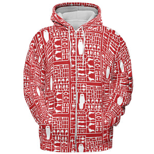 Gundam Runner All-over Print Hoodie