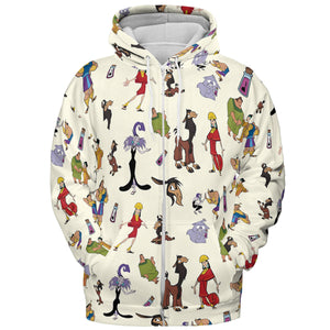 Kuzco and Friends The Emperor's New Groove All-over Print Hoodie
