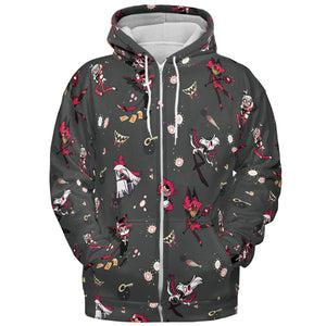 Helluva Hazbin All-over Print Hoodie