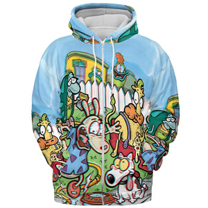 Spunky Style Rocko's Modern Life All-over Print Hoodie