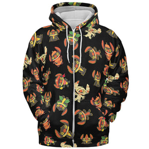 Stitch Halloween Costumes All-over Print Hoodie