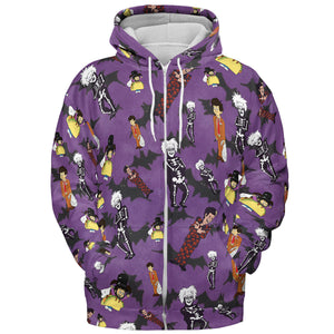SNL David S. Pumpkins Animated Special All-over Print Hoodie