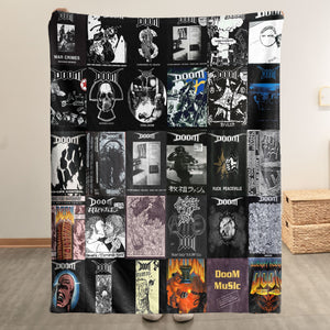 DOOM Sherpa Blanket A Raw, Underground Tribute to Punk Legend