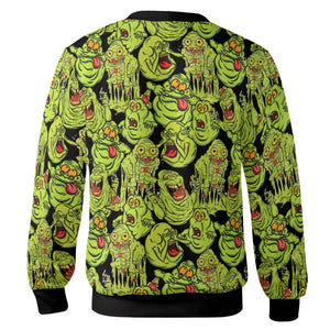 Funny Slimer Ghostbusters Cardigan