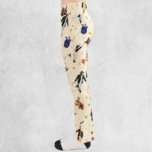 It's Scruumdidiyumptious Willy Wonka And Chocolate Factory Flare Leggings