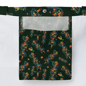 Cat Kitten DNA Pattern Large Tote Bag
