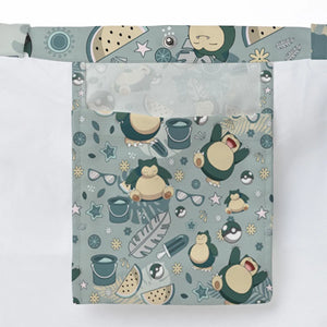 Summer Relax Snorlax Pokemon Large Tote Bag