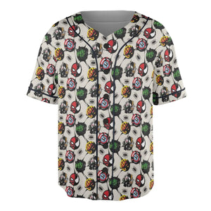 Teenage Mutant Ninja Turtles Pattern Unisex Baseball Jersey