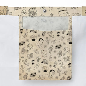Pee-Wee's Playhouse Characters Large Tote Bag